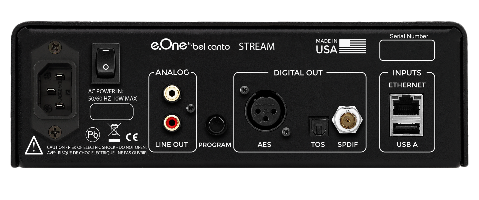 Bel Canto Design e.One Stream Network Bridge: la conexión perfecta a la red