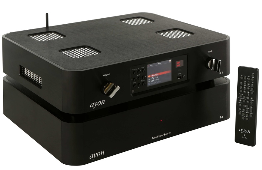 Ayon Audio S-5: el reproductor en red a válvulas