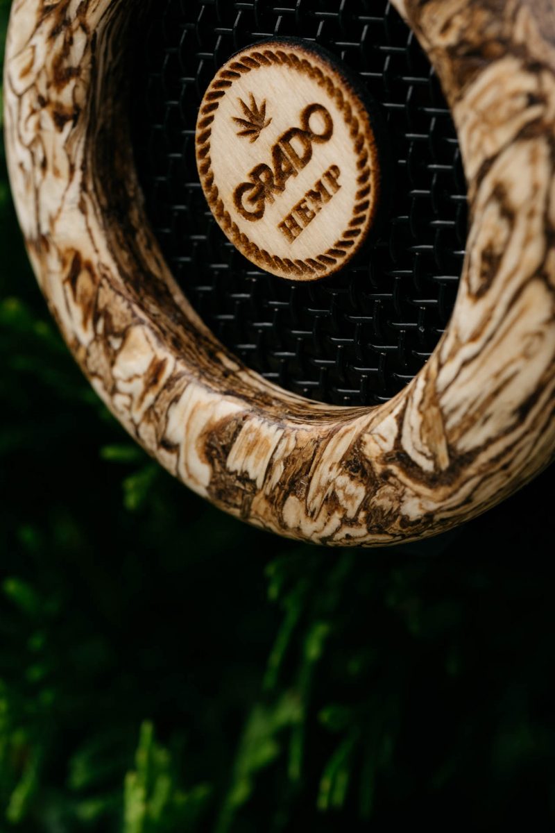 Grado The Hemp Headphone: fabricado con madera de cáñamo